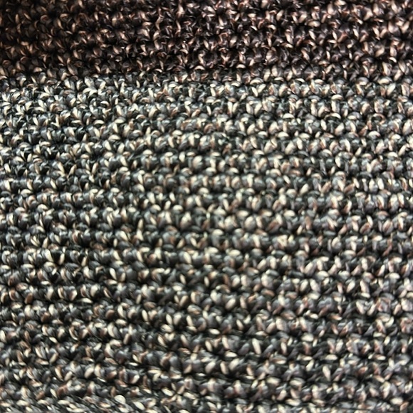 The Sak Indio Crochet Hobo Boho Shoulder Purse Removable Strap - Picture 7 of 8